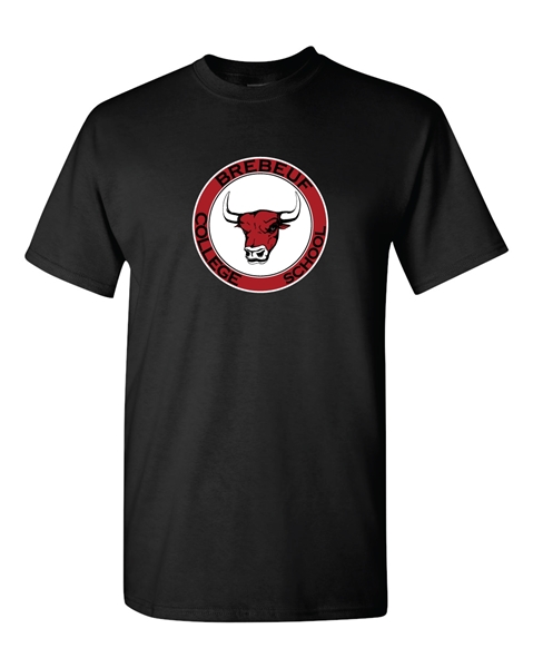 Picture of Brebeuf Logo Crest  Adult T Shirt (Front)