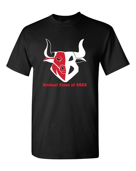 Picture of Brebeuf Grad Logo  Adult T Shirt