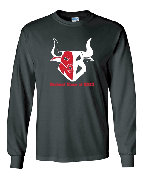 Picture of Brebeuf Grad Long Sleeve Tee ( Black )