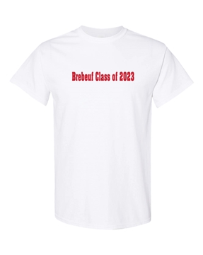 Picture of Brebeuf Grad Year Adult T Shirt ( White )